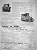Old Antique Print 1908 Motor Car Essex Country Auto Club Dietrich Paris 20th