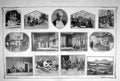 Original Old Antique Print 1908 Pope Pius Vatican Swiss Guard Monks Papal Rome