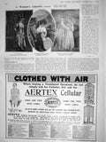 Original Old Antique Print 1908 Ladies Fashion Paris Tussore Auteuil Silk Coat