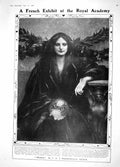 Original Old Antique Print 1908 Dagnan-Bouveret Chimeres Beresford Derby Forbes
