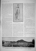Old Antique Print 1908 Greek City Olympia Olympic Games Lipton Bank Tower 20th