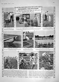 Old Antique Print 1908 Cultivation England Fruit Flower Farm Opera Rupert 20th