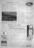 Old Antique Print 1908 Non-Skid All-Rubber Tyre German Protos Car Berlin 20th