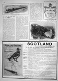 Old Antique Print 1908 Midland Express Train Eden Valley Glasgow Pancras 20th