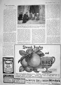 Original Old Antique Print 1908 Yarmouth Custom Bringing Nets Blessed Church