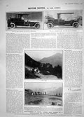Old Antique Print 1908 Kaid Harry Maclean Mont Prarion Nawangar Car Motor 20th