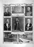 Original Old Antique Print 1908 London Soulsby Truscott Hanson Baddeley Theatre