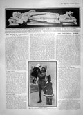 Old Antique Print 1908 Marble Effigy Duke Argyll Frampton Thomas Atkins 20th