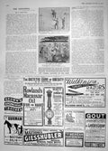 Old Antique Print 1908 Turkish Cartoons Kaiser English Scissors Wilkinson 20th