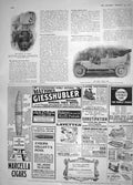 Old Antique Print 1908 White Engine Stephenson Olympia Small Car Cigars 20th