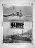 Old Antique Print 1908 War Ship Good Hope Waal Carnarvon Scott Rifle Club 20th