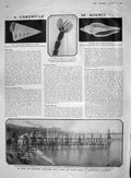 Original Old Antique Print 1909 Petroleum Summerland California House-Fly Hill