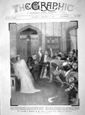 Original Old Antique Print 1909 Henry Navarre Theatre Romance Terry Neilson
