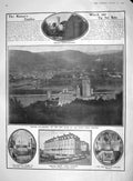 Old Antique Print 1909 Schloss Erdmannsdorf Kaiser Castle Bruhl Bagnara 20th