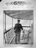 Original Old Antique Print 1909 Lord Charles Beresford Channel Ships Navy 20th