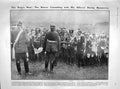 Original Old Antique Print 1909 Kaiser Germany Count Schlieffen Science Cancer