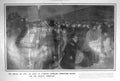Original Old Antique Print 1909 Army London Workers Returning Home Fred Leist
