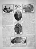 Old Antique Print 1909 Duke Vladimir Baden-Powell Lipton Cunynghame Mine 20th