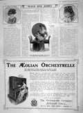 Old Antique Print 1909 Marconi Baron Inchiquin Beehive Hat Empire Aeolian 20th