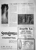 Old Antique Print 1909 Gladys Carrington Theatre Fortune Playhouse Argyll 20th