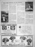 Old Antique Print 1909 Flower Girl Madeira Kitty Fisher Portrait Debenham 20th