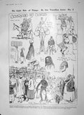 Original Old Antique Print 1909 Travelling Cairo Egypt Lampreys Spawning 20th