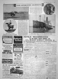Original Old Antique Print 1909 Minnewaska Atlantic Transport Ship Tent-Pegging