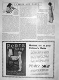 Old Antique Print 1909 Kathleen Parlow Violinist Longchamp Fashion Pears 20th
