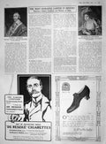 Original Old Antique Print 1909 Cardinal Richelieu Duchess Chevreuse Cigarettes