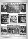 Old Antique Print 1909 Strathcona Bromwich Canada Taverner Nigeria Horses 20th