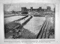 Original Old Antique Print 1909 Territorial Army King Windsor Ship Sear 20th