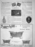 Original Old Antique Print 1909 Flag London Territorial Prince Wales Shepton
