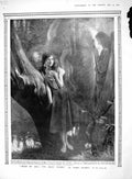Old Antique Print 1909 Joan Arc Bussiere Art Ave Stella Bacchante Henry 20th