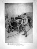 Old Antique Print 1909 Motor Car Cabby Tourist Polo England America Sport 20th