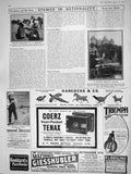 Original Old Antique Print 1909 Breton Castle Combourg Wedding Triumph Cycles