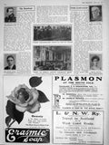 Original Old Antique Print 1909 Carlos Villiers Alfonso Beatrice Turkish London