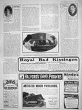 Original Old Antique Print 1909 Shaw Court Theatre Mitchener Jones Beet Boulton