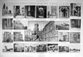 Original Old Antique Print 1909 Portugal Palace Cintra Monastery Church Belem