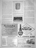 Old Antique Print 1909 Lasco Stove Tesco Toilet Soap Cräme Menthe Coffee 20th