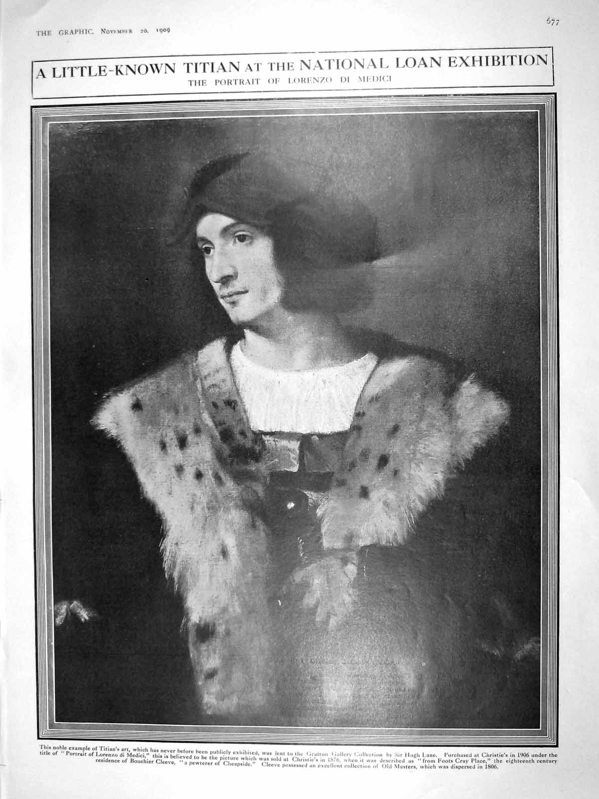 Old Antique Print 1909 Portrait Lorenzo Medici Racing Camel Allah Sahara 20th