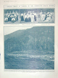 Old Antique Print 1909 Women Bisley Rifle Shooting Taiping Chancery Lane 20th