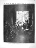 Old Antique Print 1909 Palace Night Blue Bird Haymarket Theatre Arragon 20th