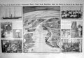 Antique Old Print 1909 Commander Peary Arctic Expedition Eskimo Roosevelt 20th