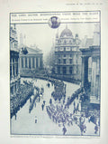 Old Antique Print 1909 Lord Mayor London Truscott Southend Queen Victoria 20th