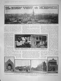 Old Antique Print 1909 Norwich Castle Cathedral Stranger'S Hall Aylsham 20th