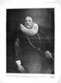 Old 1910 Portrait Spaniard Johann Montford Vandyck Christmas Weather 20th