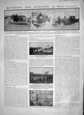 Old Print 1910 Aero-Sledge Motor Lorry Snow Plough Bleriot Fernandez Aero 20th