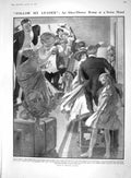 Old 1910 After Dinner Entertainment Swiss Hotel Cobalt Canada Silver 20th
