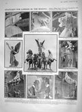 Original Old Antique Print 1910 Captain Adrian Jones Constitution Hill London