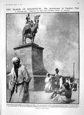 Old 1910 Statue General Gordon Khartoum Robert Burns Barre Vermont Ta 20th